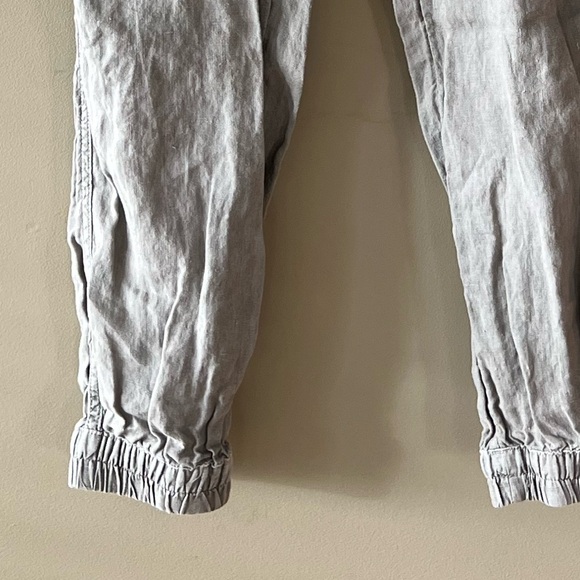 Jones & Co. Jones New York Taupe Linen Pants - Picture 8 of 11